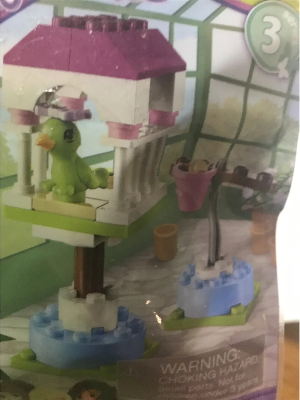 Lego friends parrot